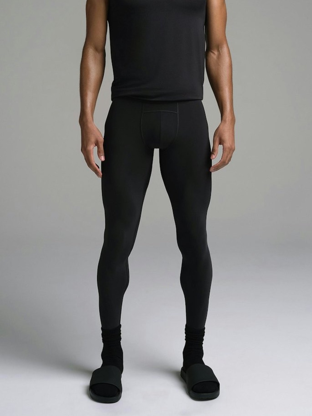 Skims Flex Men's Layering Leggings Obsidian Size Large
